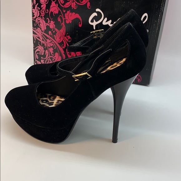 Qupid NEUTRAL-02 Women’s Cut-Out High Heel Size 7 - Picture 3 of 8